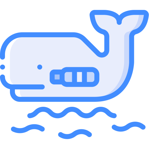 baleine Basic Miscellany Blue Icône