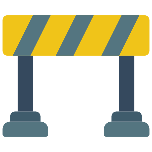 Barrier Basic Miscellany Flat icon
