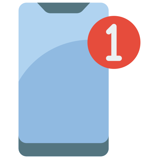 Mobile Basic Miscellany Flat icon