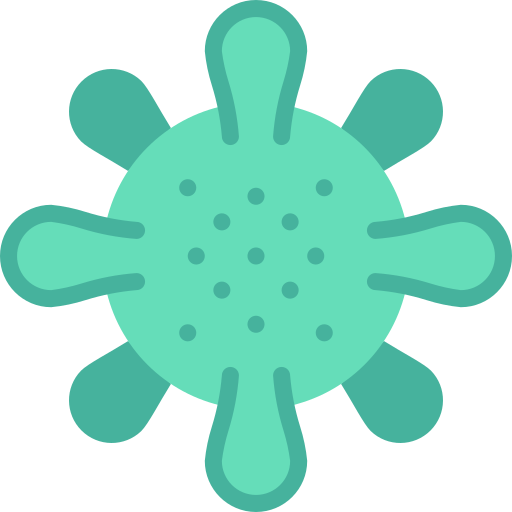 virus Basic Miscellany Flat icono
