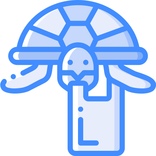 schildpad Basic Miscellany Blue icoon