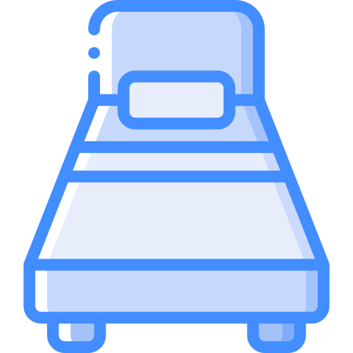 Bed Basic Miscellany Blue icon