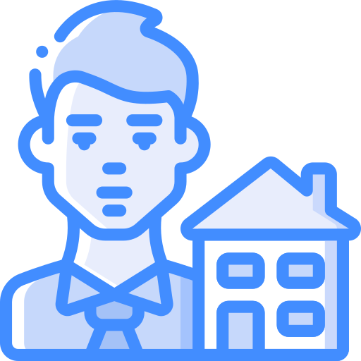 agente immobiliare Basic Miscellany Blue icona