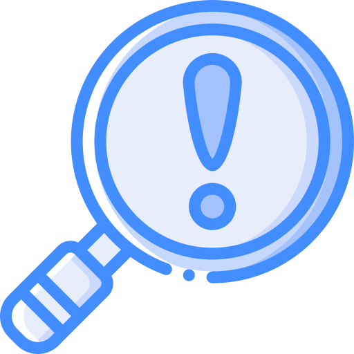 lupa Basic Miscellany Blue icono