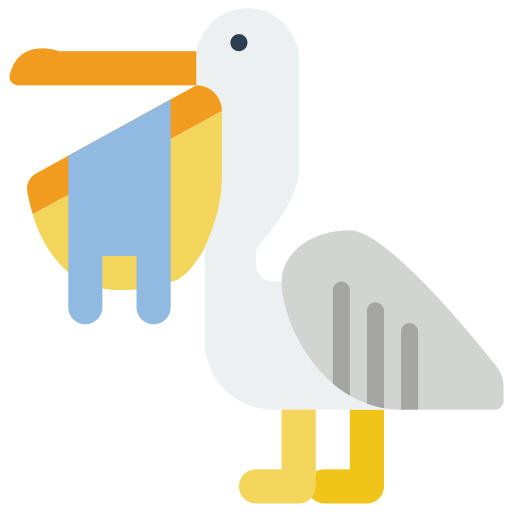 pájaro Basic Miscellany Flat icono