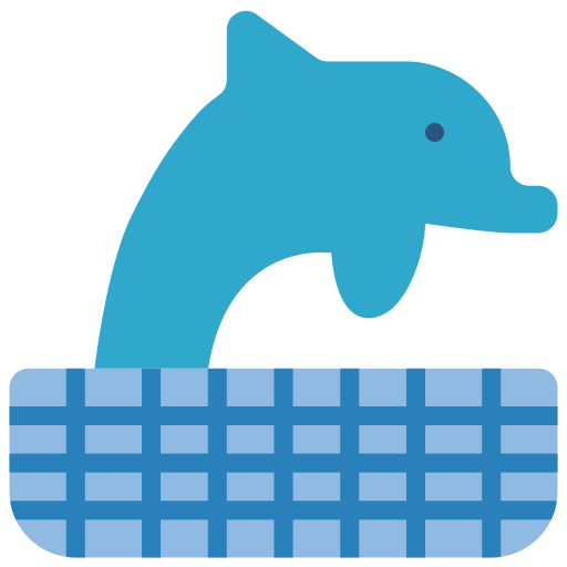 Dolphin Basic Miscellany Flat icon