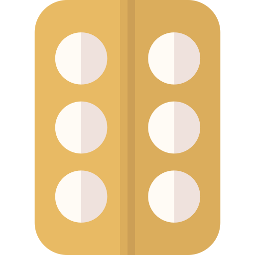 pílulas Basic Straight Flat Ícone