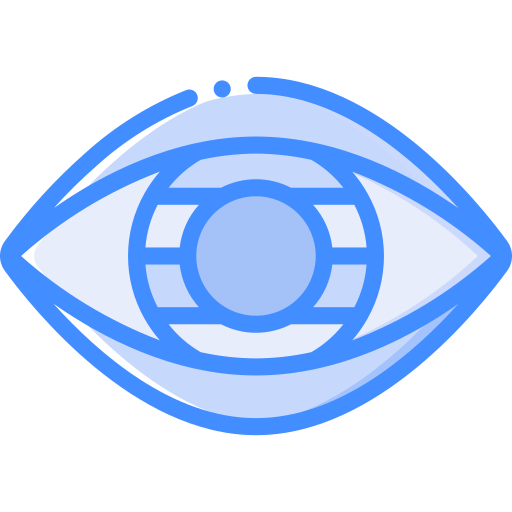 lentilles de contact Basic Miscellany Blue Icône