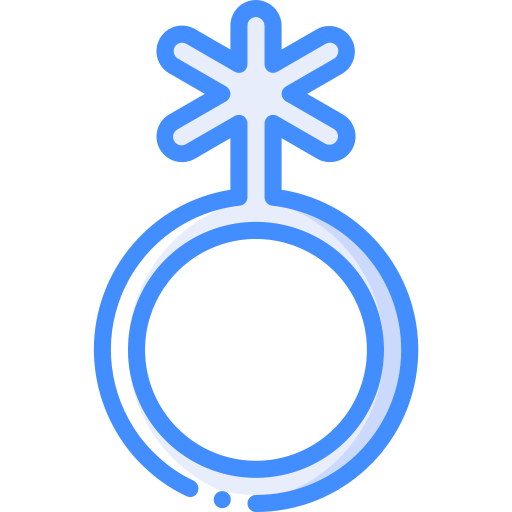 non binario Basic Miscellany Blue icona