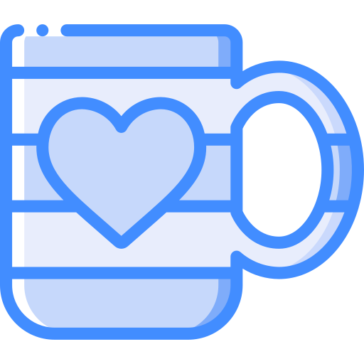 Mug Basic Miscellany Blue icon