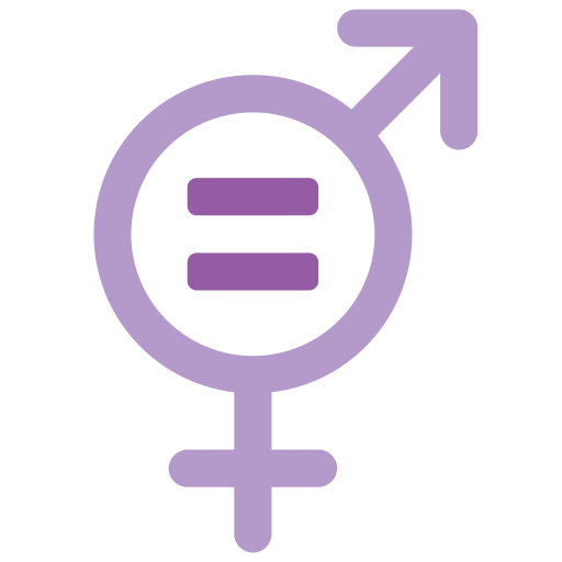 równość płci Basic Miscellany Flat ikona