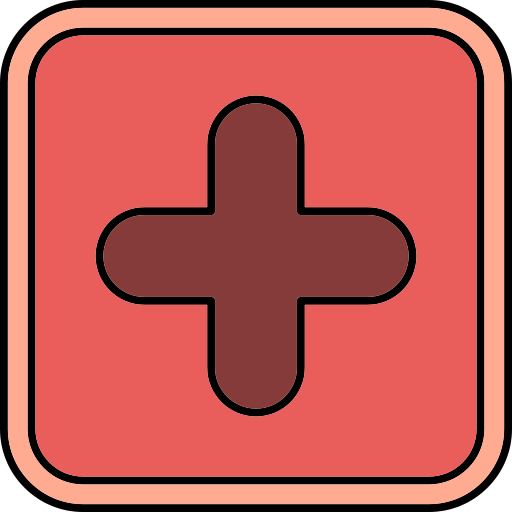 hinzufügen Generic Thin Outline Color icon