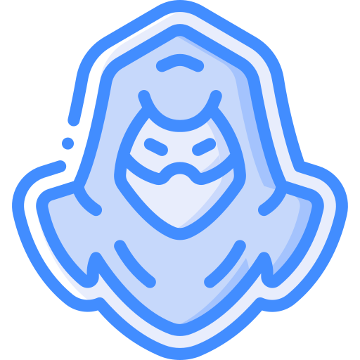 忍者 Basic Miscellany Blue icon