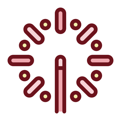 불꽃 Generic Outline Color icon
