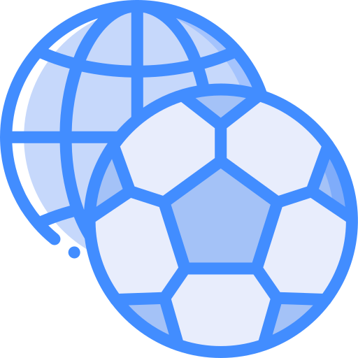 partido de fútbol Basic Miscellany Blue icono