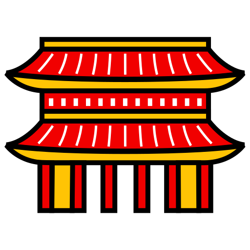 templo do céu Generic Outline Color Ícone