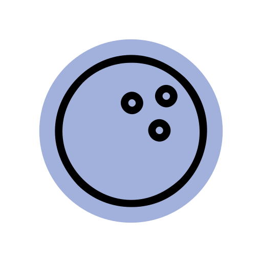 Bowling Generic Rounded Shapes icon