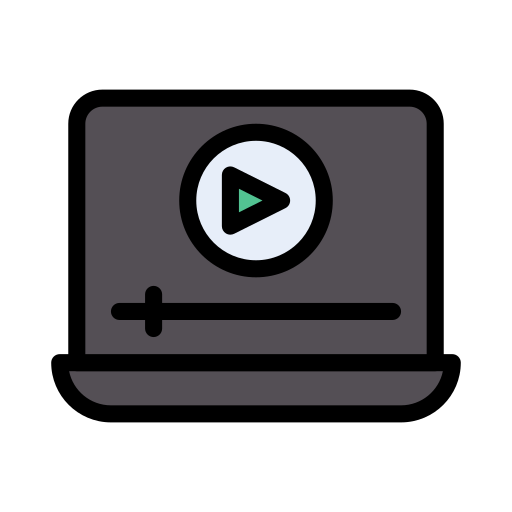 Play video Vector Stall Lineal Color icon