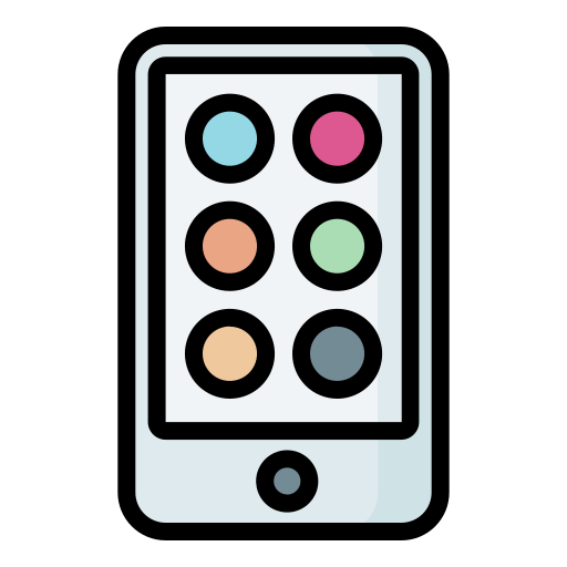 application Generic Outline Color Icône