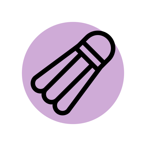 Shuttlecock Generic Rounded Shapes icon