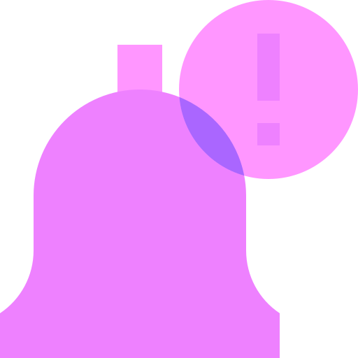 campana de notificación Basic Sheer Flat icono