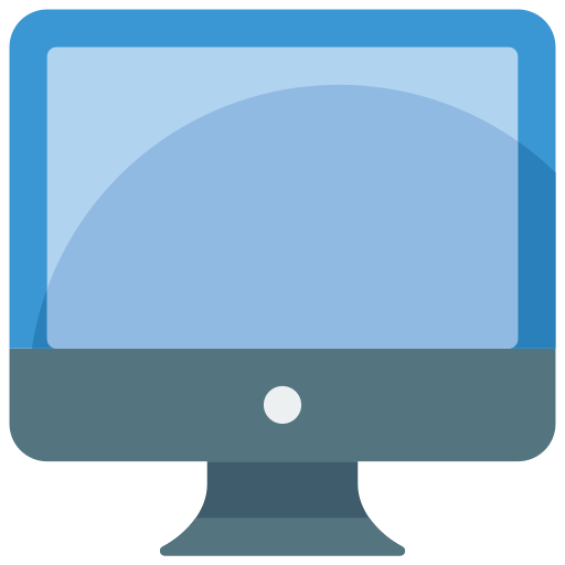 Desktop Basic Miscellany Flat icon