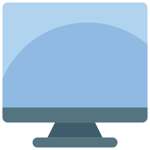 monitor Basic Miscellany Flat icon