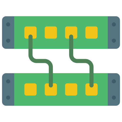 switch di rete Basic Miscellany Flat icona