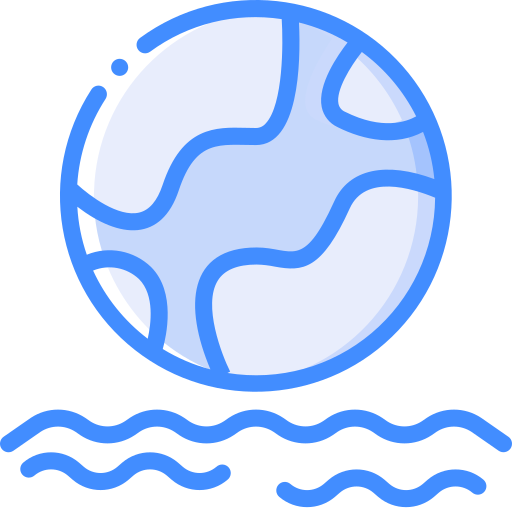 グローブ Basic Miscellany Blue icon