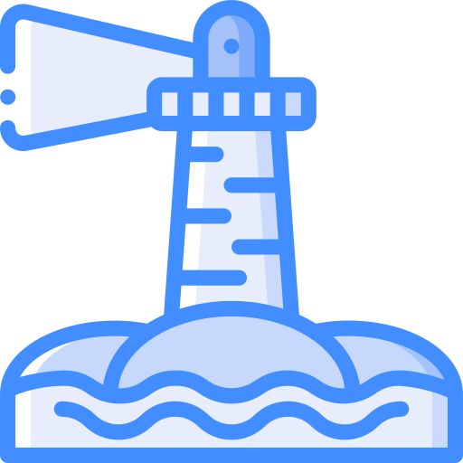 Lighthouse Basic Miscellany Blue icon