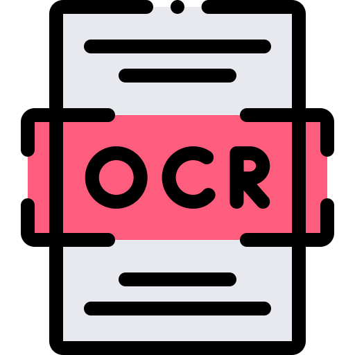Ocr Detailed Rounded Lineal color icon