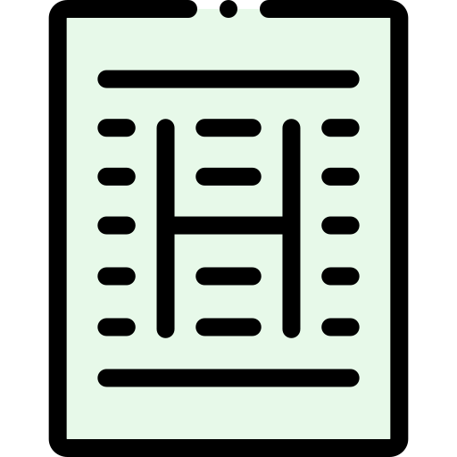 Watermark Detailed Rounded Lineal color icon