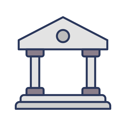 bank Dinosoft Lineal Color icon