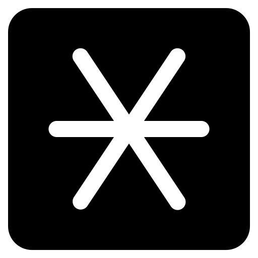 asterisco Generic Glyph icono