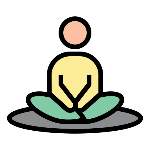 yoga Generic Outline Color icono