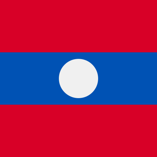 laos Flags Square icoon