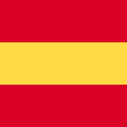 hiszpania Flags Square ikona