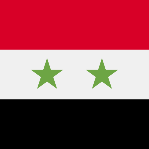 síria Flags Square Ícone
