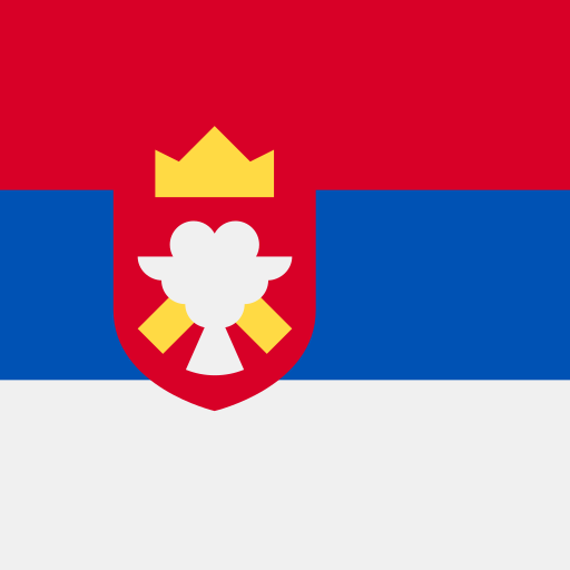 Serbia Flags Square icon