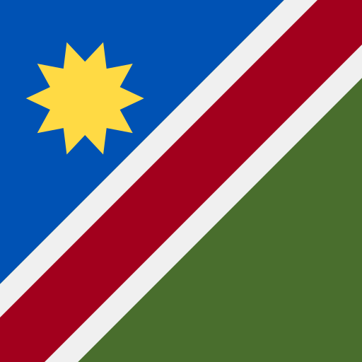 namibië Flags Square icoon