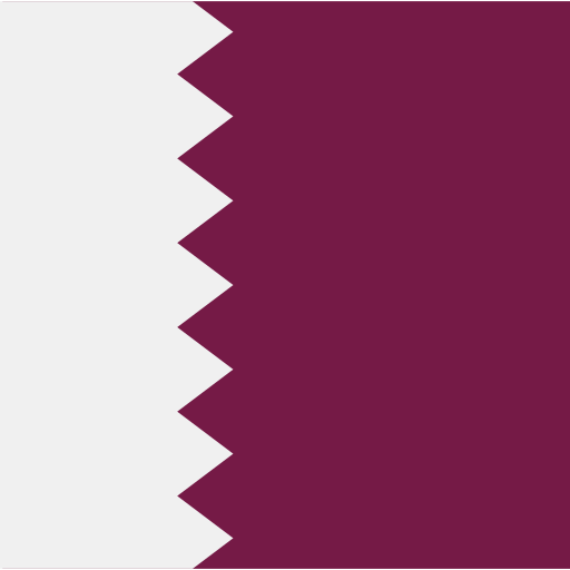 カタール Flags Square icon