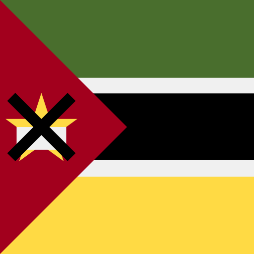 Mozambique Flags Square icon