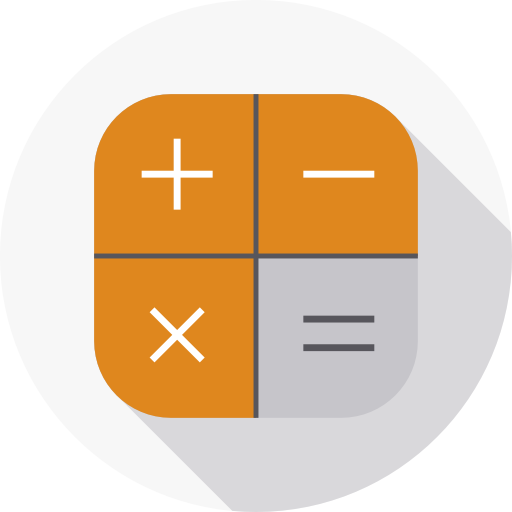 Калькулятор Flat Circular Flat иконка