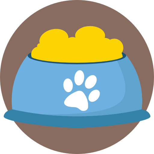 psie jedzenie Prosymbols Flat ikona