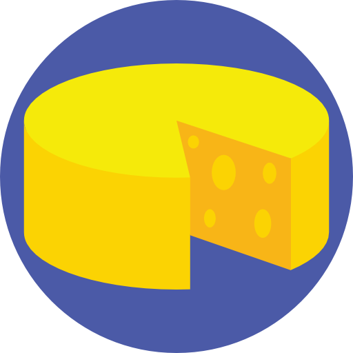 Cheese Prosymbols Flat icon