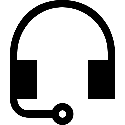 auricolare Basic Straight Filled icona