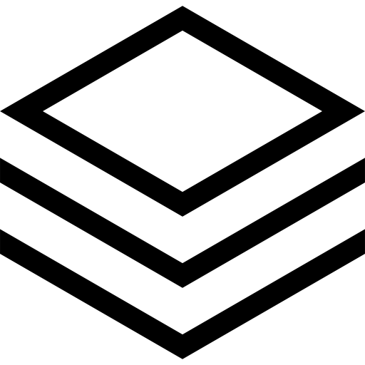 capa Basic Straight Lineal icono