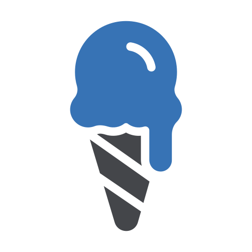 Dessert Generic Blue icon