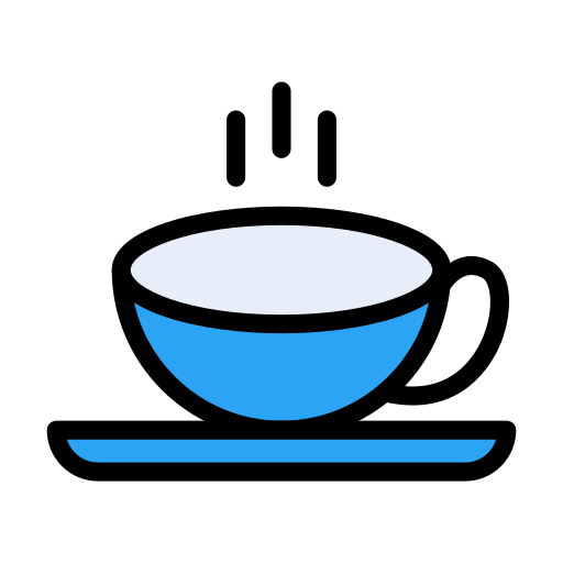 お茶 Vector Stall Lineal Color icon