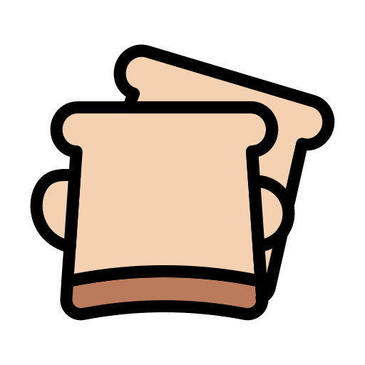toast Vector Stall Lineal Color icon